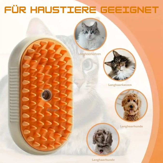 PetCare Dampf Trap Bürste – Deine innovative Haustierpflege