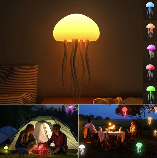 Luminous Jelly LED Lampe – Dein kleiner Ozeanfreund für Zuhause!