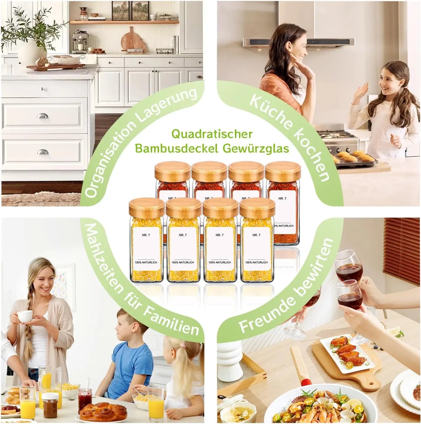 🖤 Gewürzgläser PURE SPICE 🖤